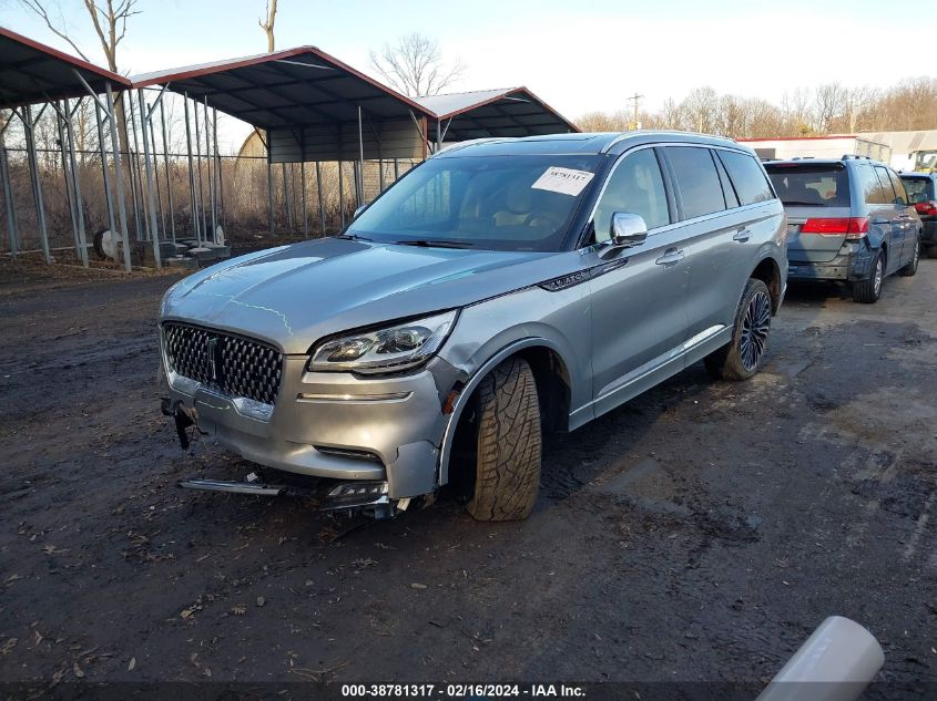 2020 Lincoln Aviator Black Label VIN: 5LM5J9XC7LGL03787 Lot: 38781317