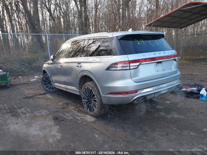 2020 Lincoln Aviator Black Label VIN: 5LM5J9XC7LGL03787 Lot: 38781317