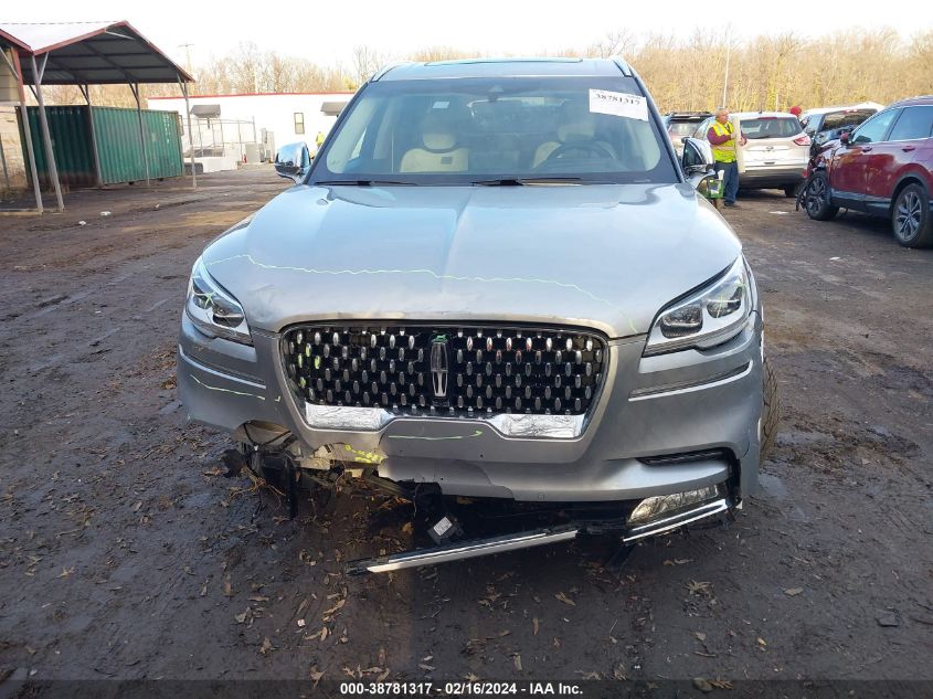 2020 Lincoln Aviator Black Label VIN: 5LM5J9XC7LGL03787 Lot: 38781317