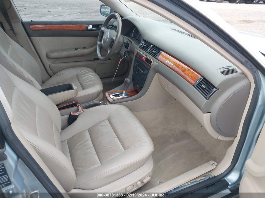 2004 Audi A6 2.7T S-Line VIN: WAUCD64B24N086384 Lot: 38781358