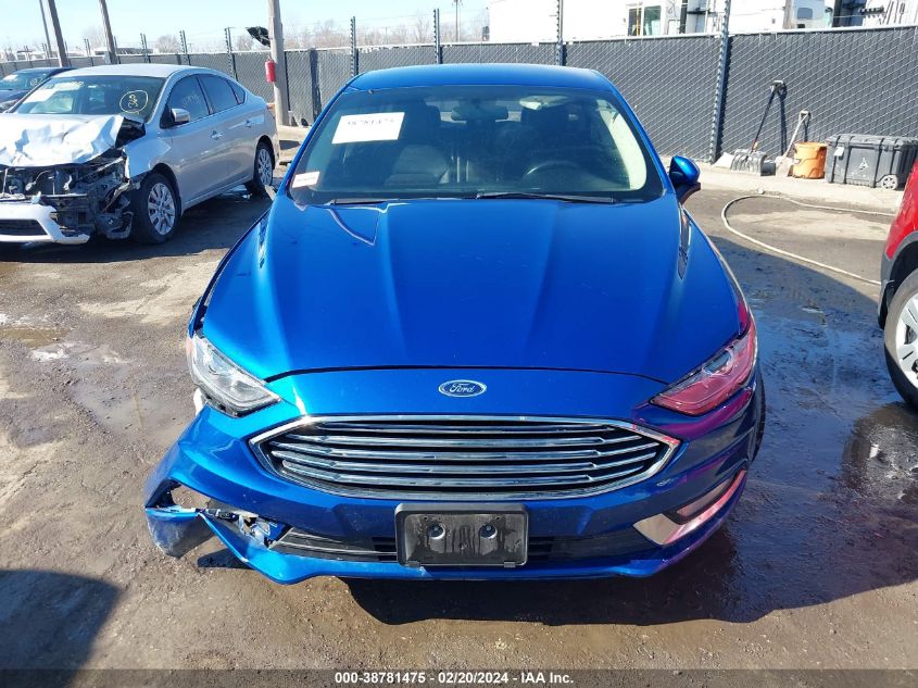 2018 Ford Fusion Se VIN: 3FA6P0HDXJR127472 Lot: 38781475