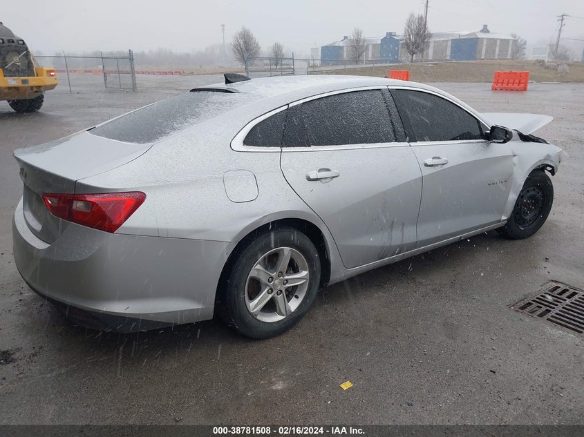 VIN 1G1ZB5ST3MF045757 2021 CHEVROLET MALIBU FWD LS