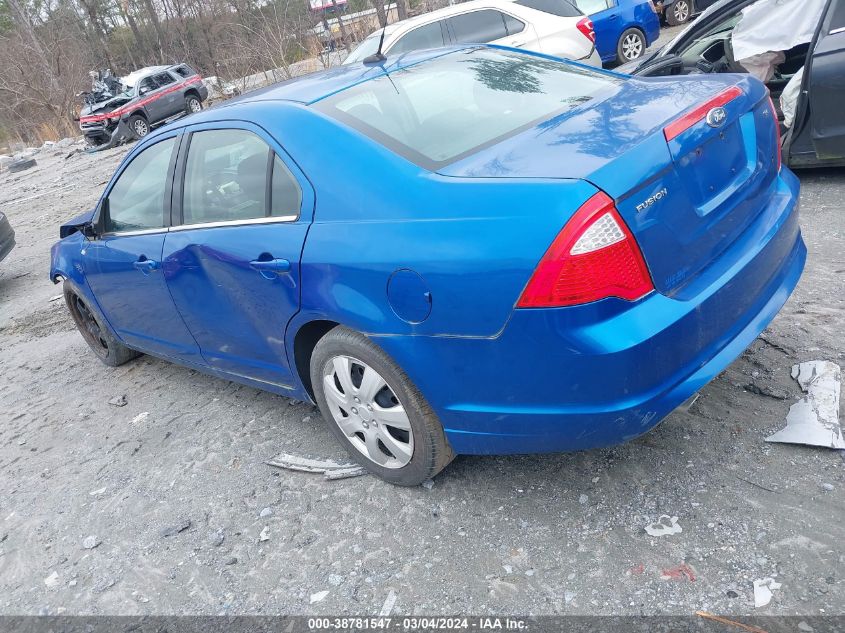 2011 Ford Fusion Se VIN: 3FAHP0HG2BR102490 Lot: 38781547