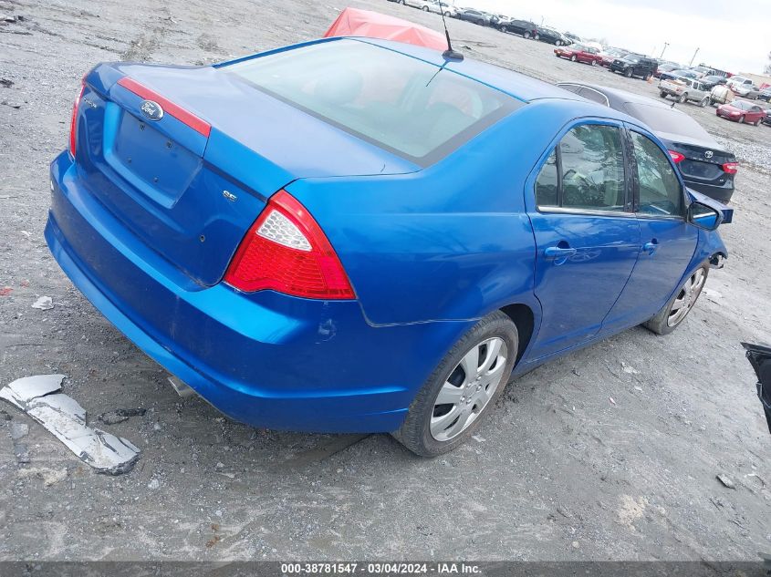 2011 Ford Fusion Se VIN: 3FAHP0HG2BR102490 Lot: 38781547