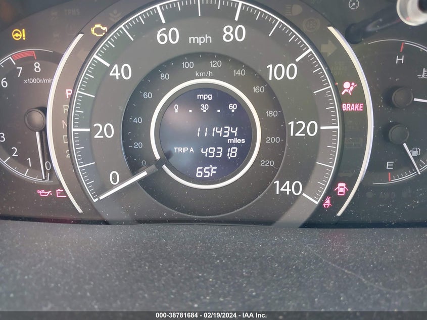 2013 HONDA CR-V LX - 2HKRM4H37DH671286