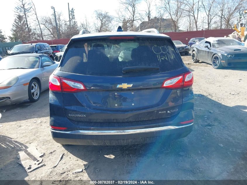 2018 Chevrolet Equinox Premier VIN: 3GNAXVEV1JS530044 Lot: 38782037