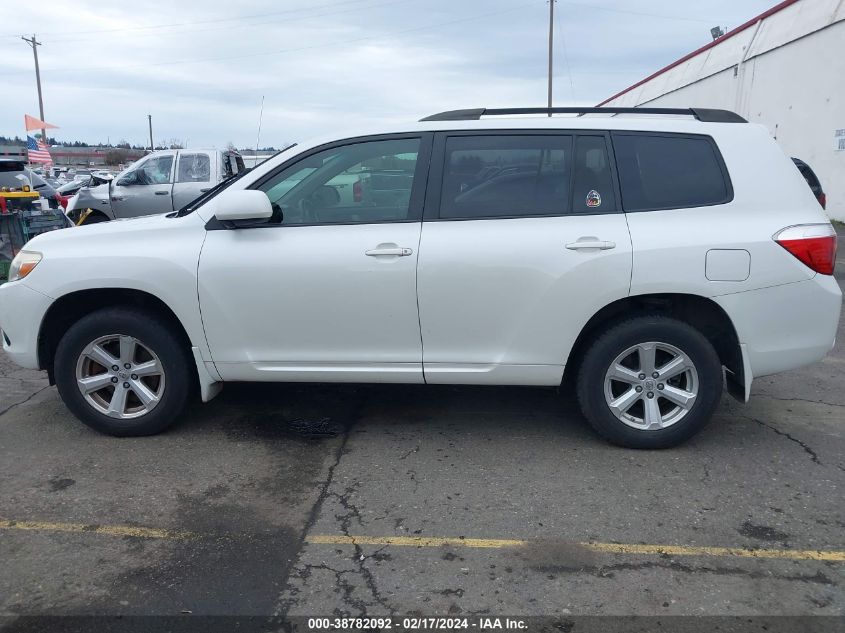 2009 Toyota Highlander VIN: JTEDA41A292004948 Lot: 38782092