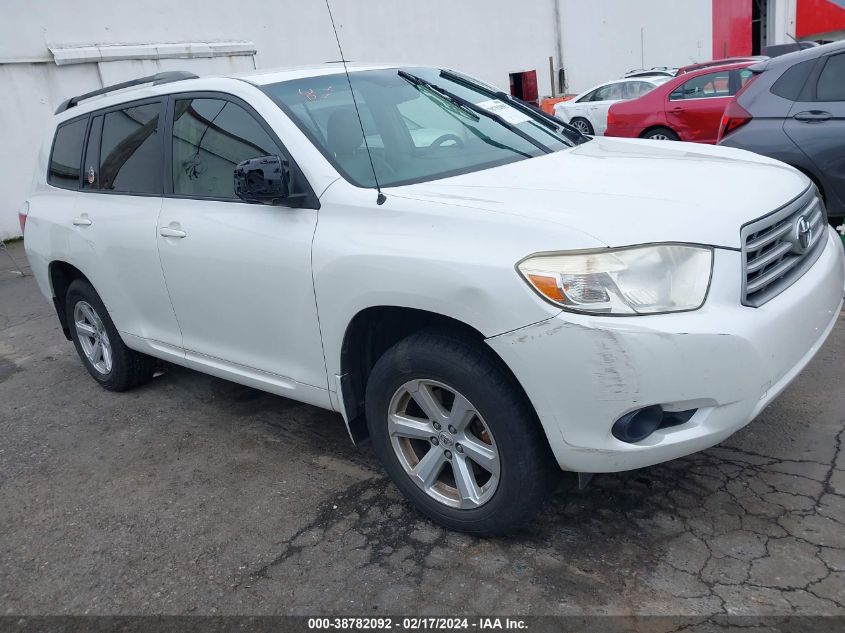 2009 Toyota Highlander VIN: JTEDA41A292004948 Lot: 38782092