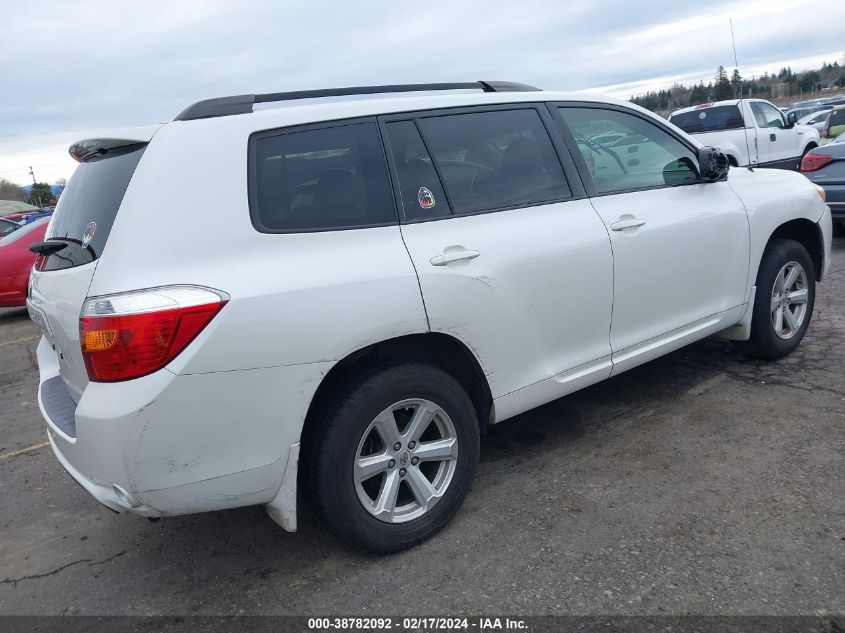 2009 Toyota Highlander VIN: JTEDA41A292004948 Lot: 38782092