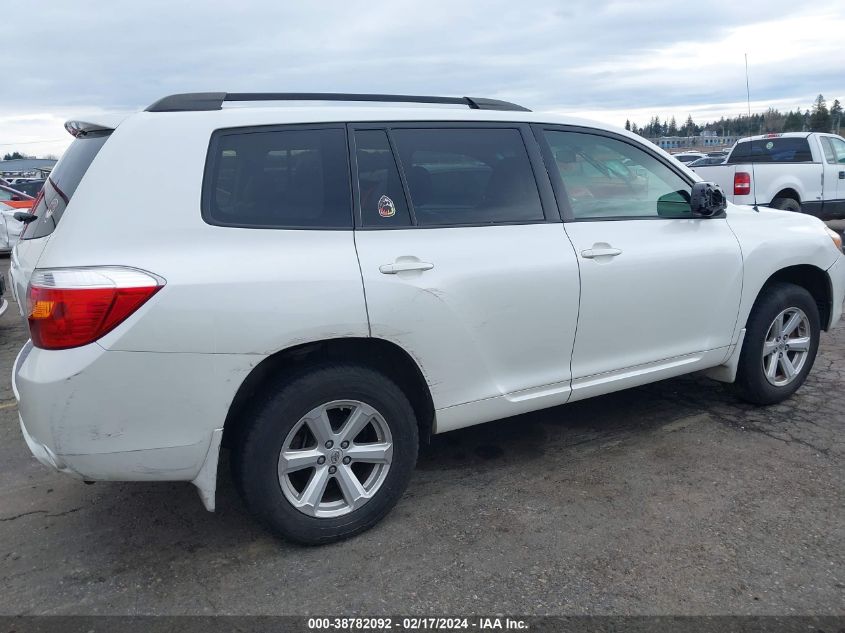 2009 Toyota Highlander VIN: JTEDA41A292004948 Lot: 38782092