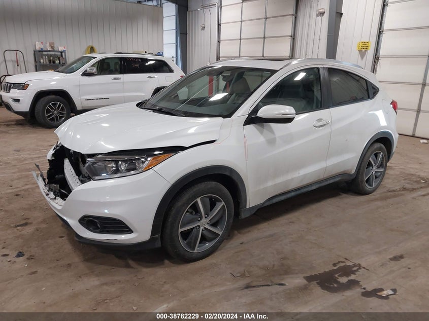VIN 3CZRU6H51MM712433 2021 HONDA HR-V AWD EX