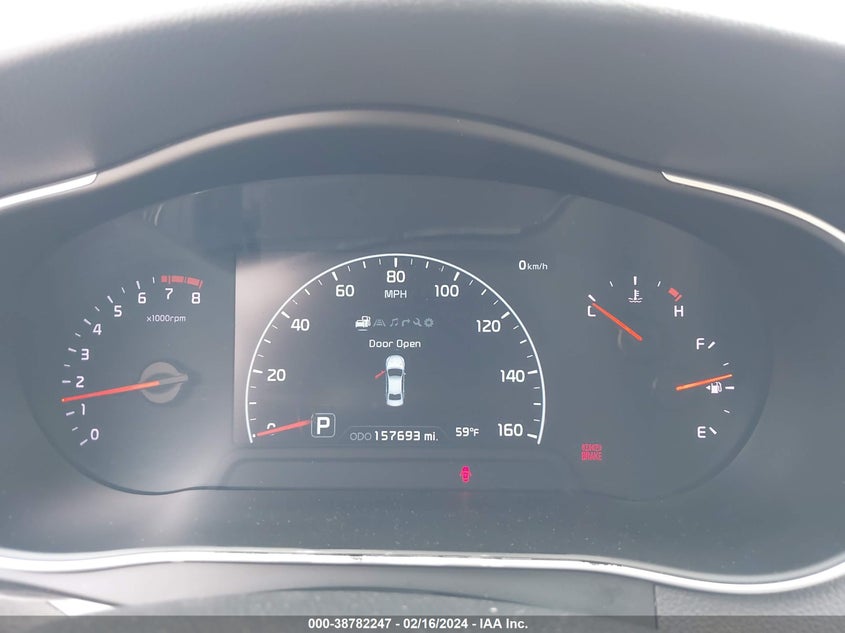 2014 KIA CADENZA PREMIUM KNALN4D75E5122759