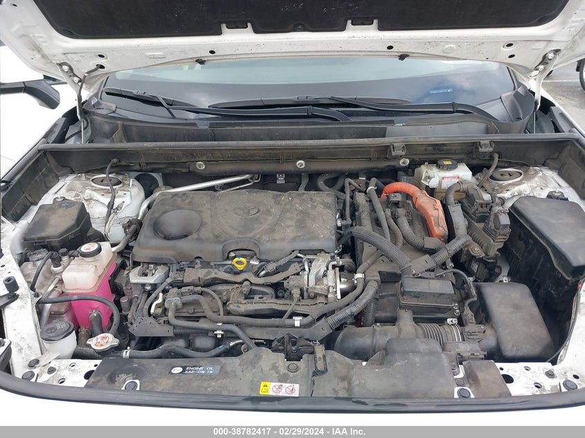 VIN JTMRWRFV4KD007378 2019 TOYOTA RAV4 HYBRID XLE