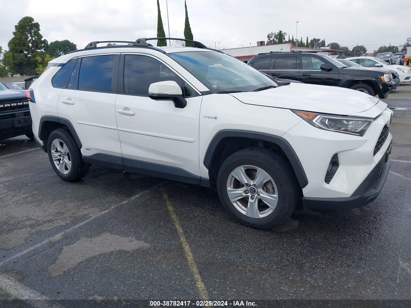 VIN JTMRWRFV4KD007378 2019 TOYOTA RAV4 HYBRID XLE