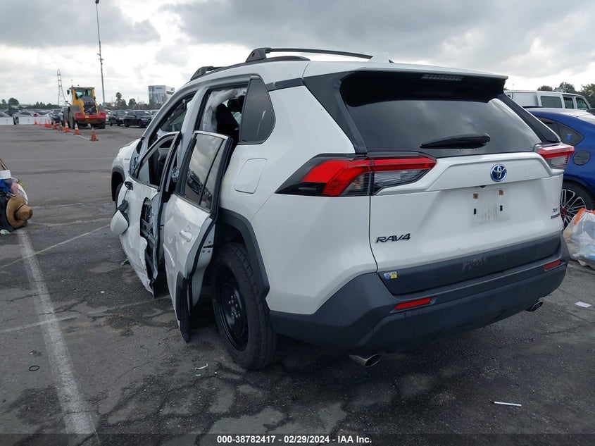 VIN JTMRWRFV4KD007378 2019 TOYOTA RAV4 HYBRID XLE