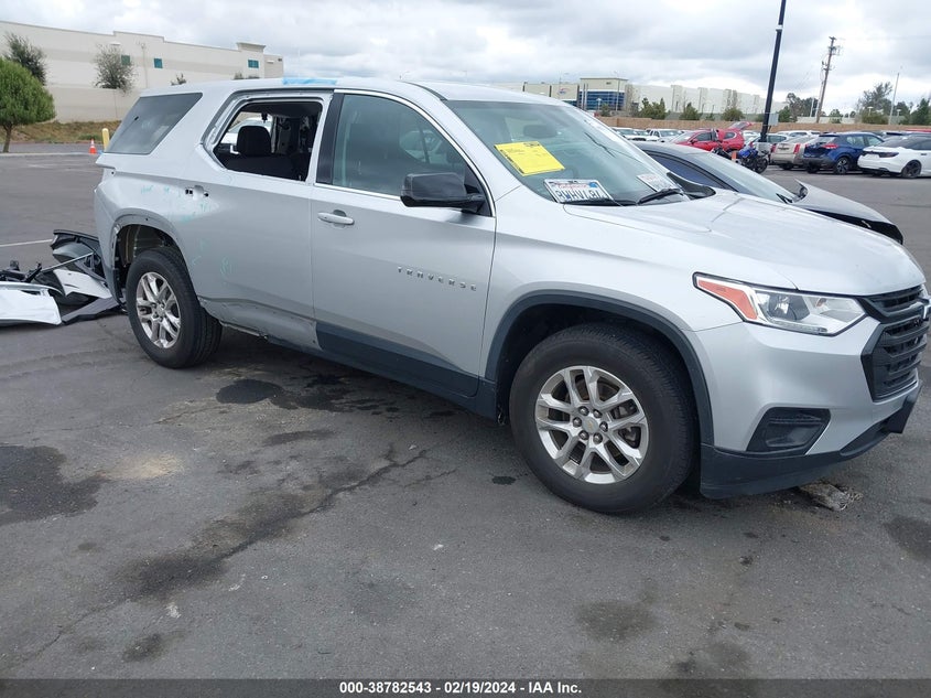 2020 CHEVROLET TRAVERSE FWD LS - 1GNERFKW7LJ279632