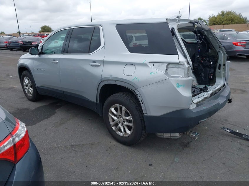 2020 CHEVROLET TRAVERSE FWD LS - 1GNERFKW7LJ279632