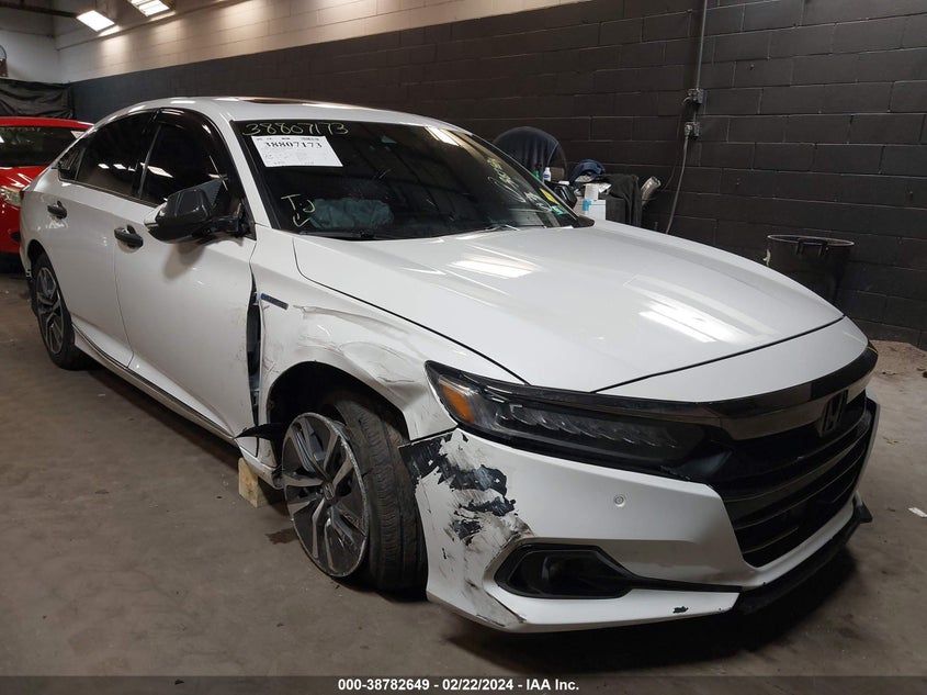 VIN 1HGCV3F55NA012991 2022 HONDA ACCORD HYBRID EX-L