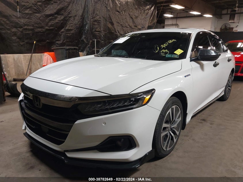 VIN 1HGCV3F55NA012991 2022 HONDA ACCORD HYBRID EX-L