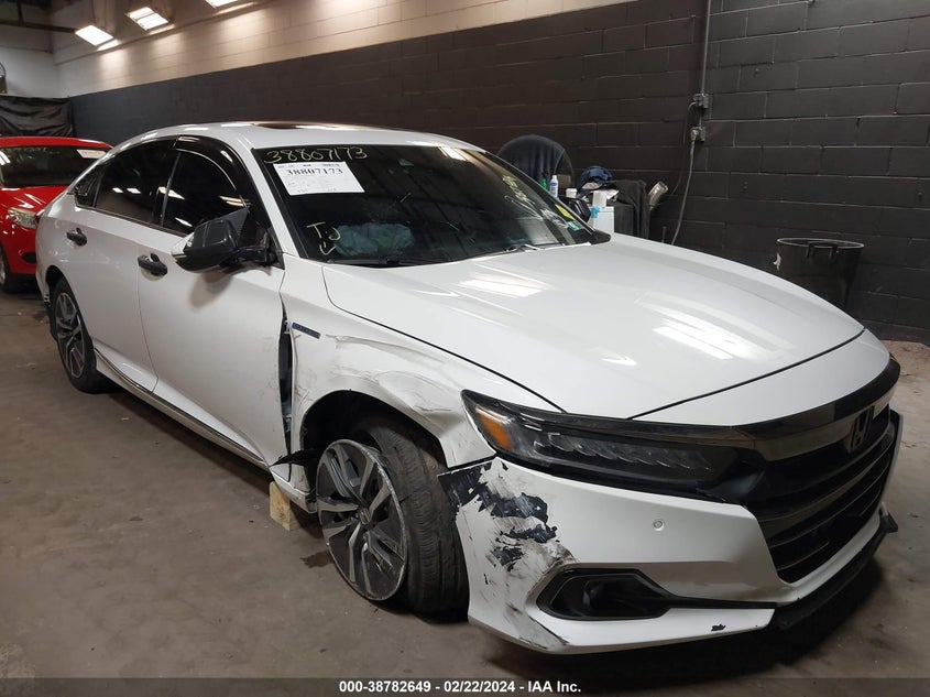 VIN 1HGCV3F55NA012991 2022 HONDA ACCORD HYBRID EX-L