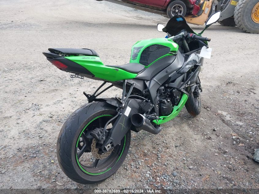 2011 KAWASAKI ZX600 R JKAZX4R10BA027826