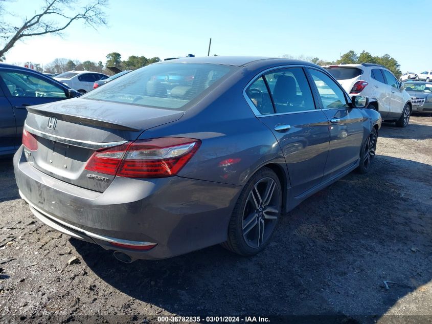 2016 Honda Accord Sport VIN: 1HGCR2F57GA034797 Lot: 38782835