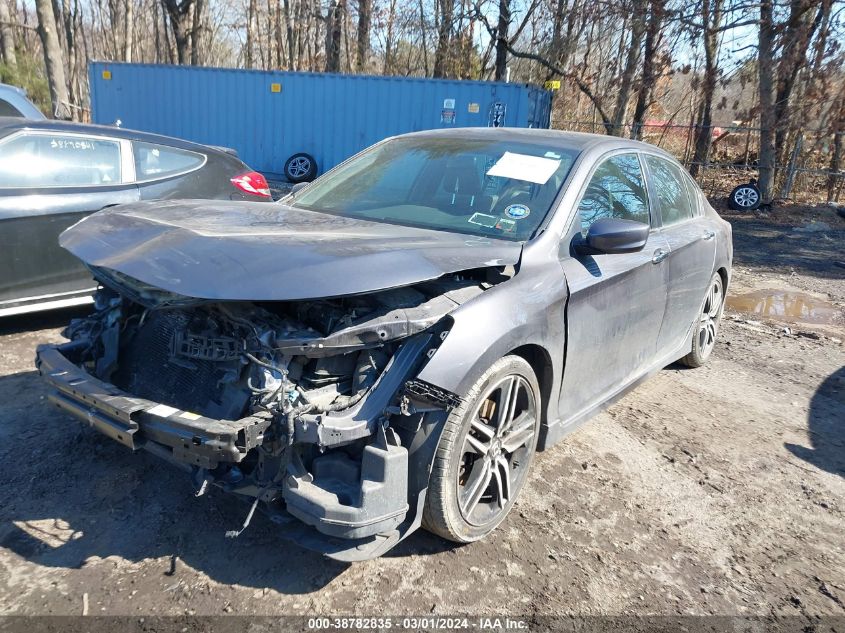 2016 Honda Accord Sport VIN: 1HGCR2F57GA034797 Lot: 38782835