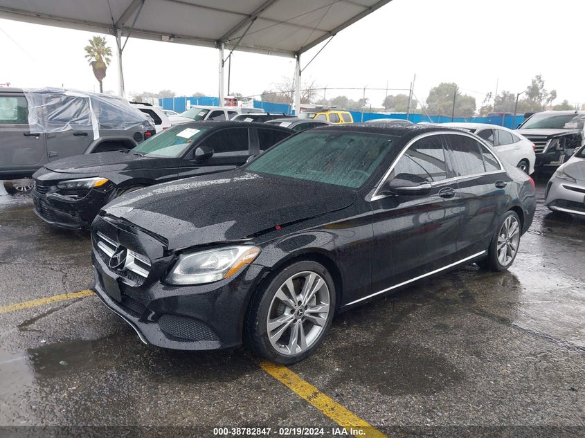 VIN 55SWF4JB6JU247993 2018 MERCEDES-BENZ C 300