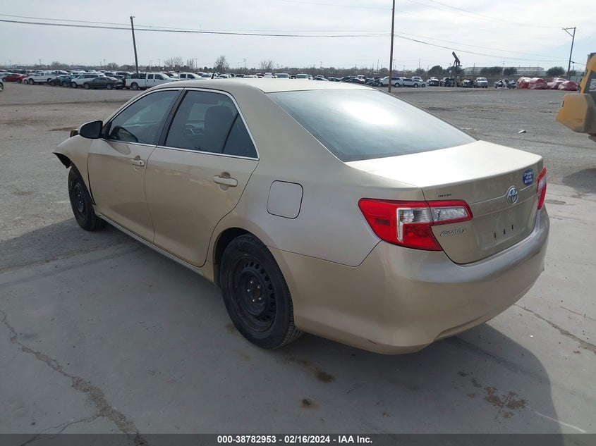 2012 TOYOTA CAMRY VIN: 4T1BF1FK2CU029983