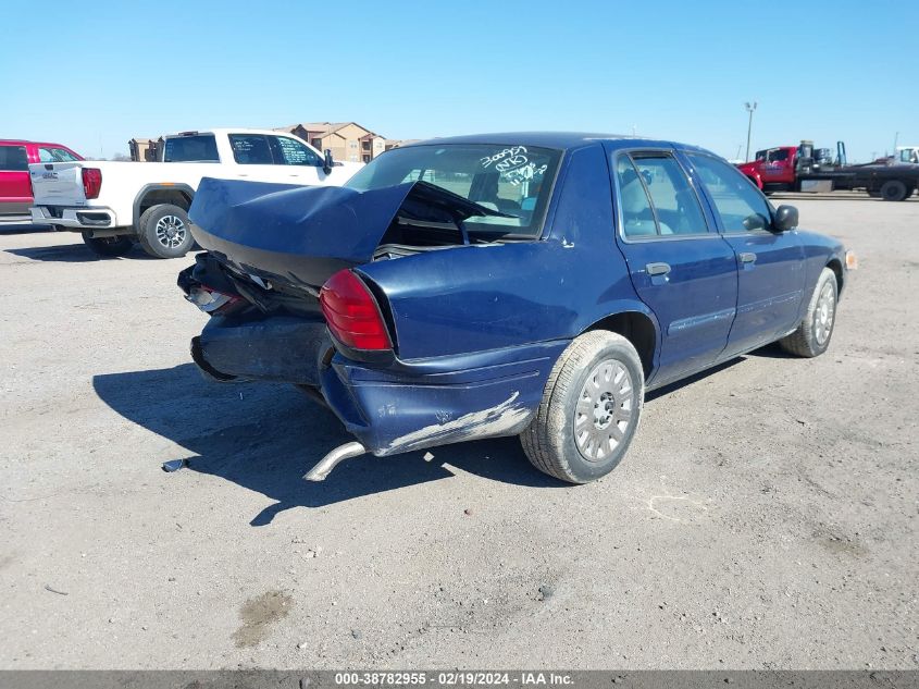 2003 Ford Crown Victoria Police VIN: 2FAFP71W03X136187 Lot: 38782955