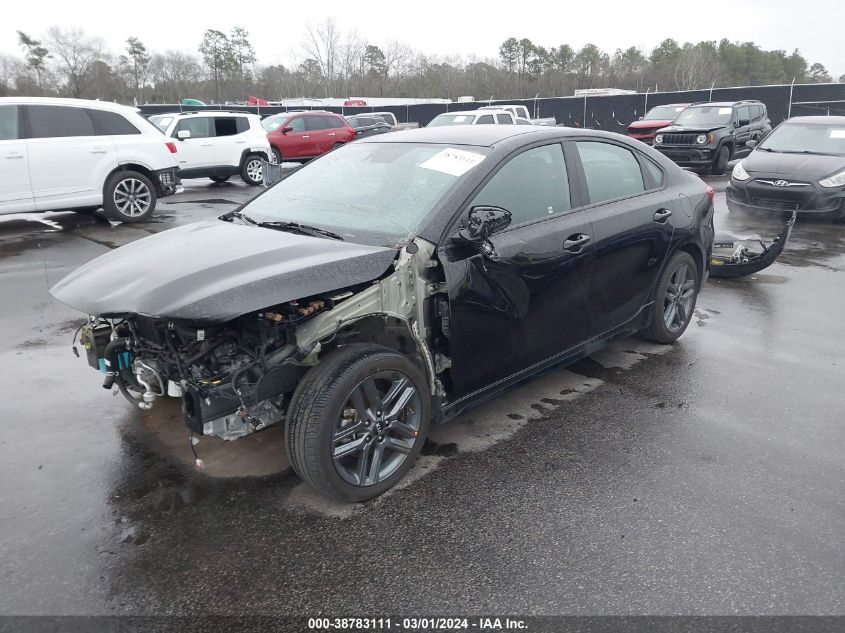 2021 Kia Forte Gt-Line VIN: 3KPF34AD2ME375363 Lot: 38783111