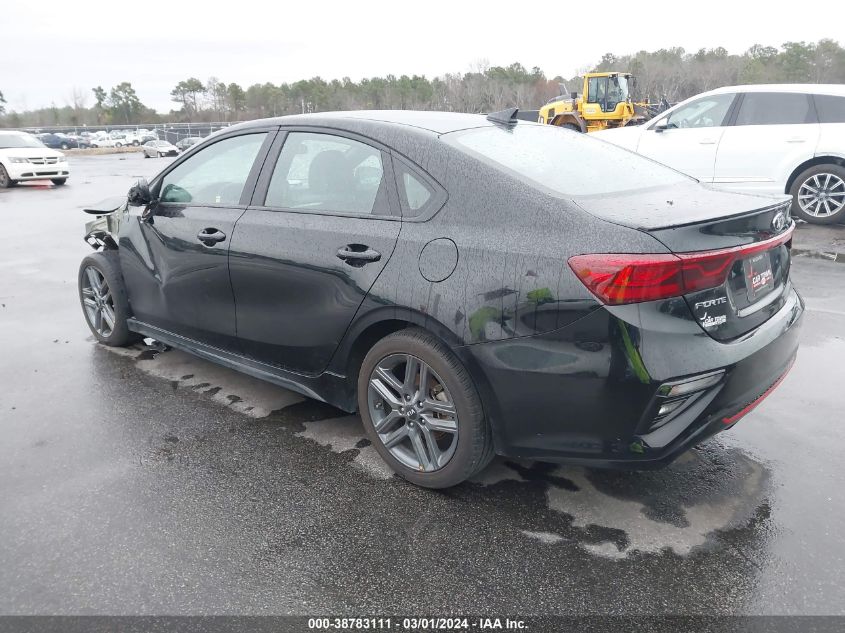 2021 Kia Forte Gt-Line VIN: 3KPF34AD2ME375363 Lot: 38783111