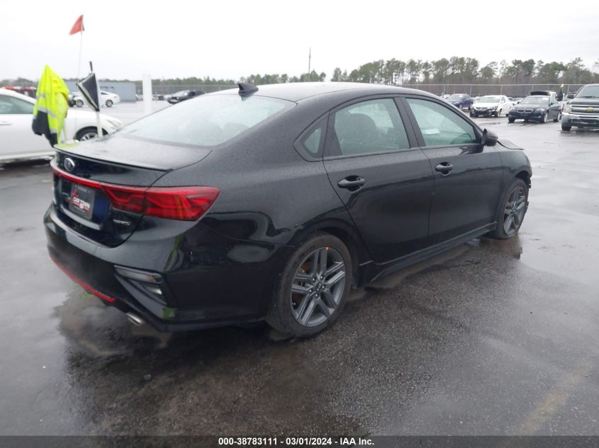 2021 Kia Forte Gt-Line VIN: 3KPF34AD2ME375363 Lot: 38783111