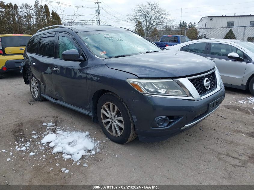 2013 Nissan Pathfinder Sv VIN: 5N1AR2MM3DC650735 Lot: 38783187