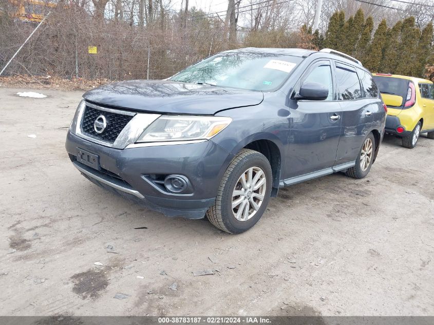 2013 Nissan Pathfinder Sv VIN: 5N1AR2MM3DC650735 Lot: 38783187