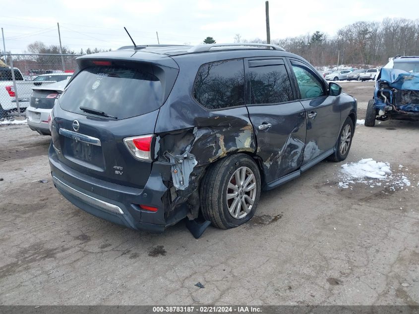 2013 Nissan Pathfinder Sv VIN: 5N1AR2MM3DC650735 Lot: 38783187