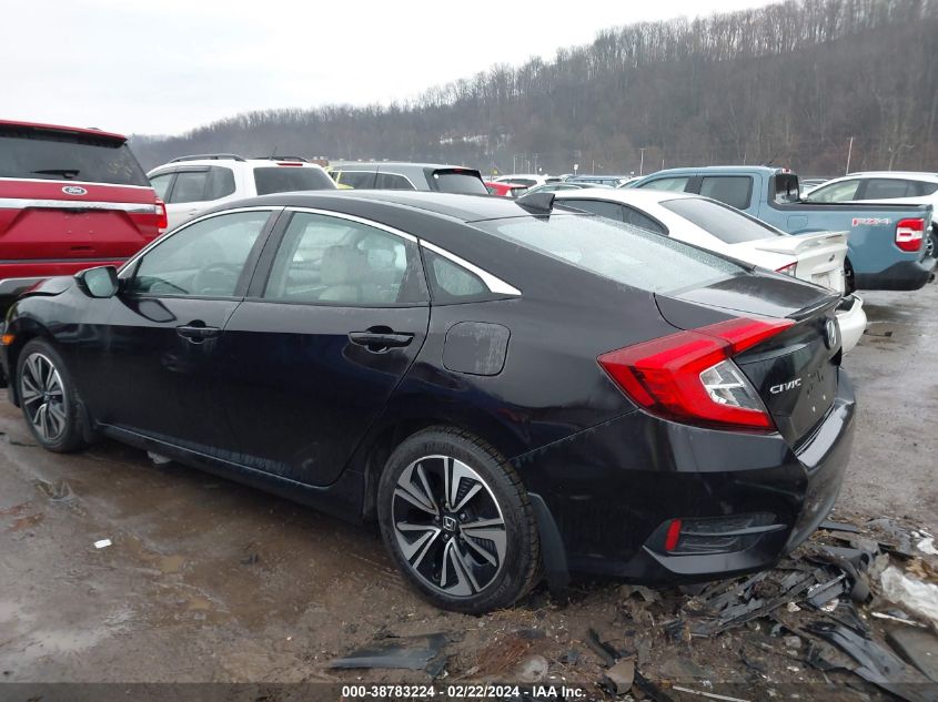 2016 Honda Civic Ex-T VIN: 2HGFC1F40GH652254 Lot: 38783224