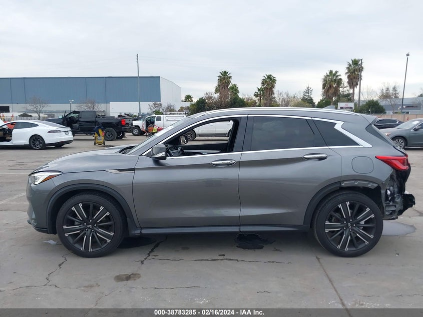 VIN 3PCAJ5BB8MF106622 2021 INFINITI QX50 LUXE AWD