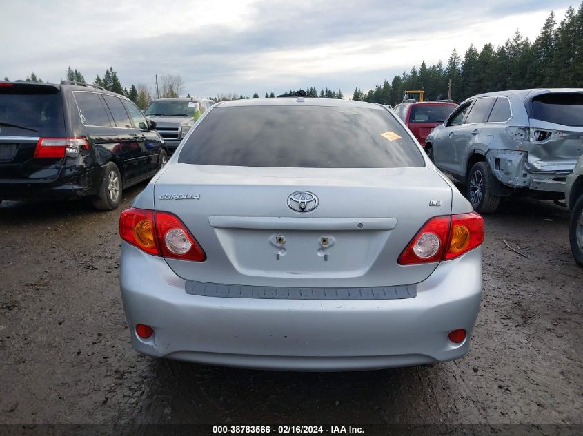 2010 Toyota Corolla Le VIN: 1NXBU4EE4AZ378126 Lot: 38783566