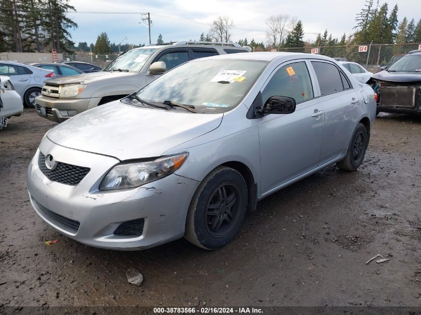 2010 Toyota Corolla Le VIN: 1NXBU4EE4AZ378126 Lot: 38783566