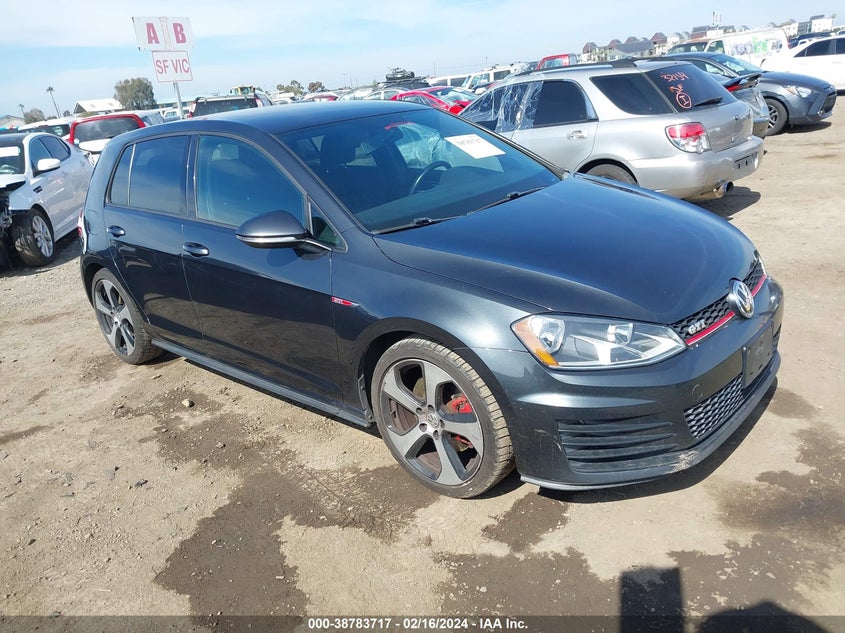2016 VOLKSWAGEN GOLF GTI S 4-DOOR - 3VW4T7AU0GM020983