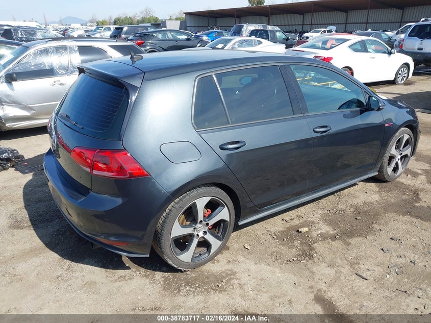 2016 VOLKSWAGEN GOLF GTI S 4-DOOR - 3VW4T7AU0GM020983