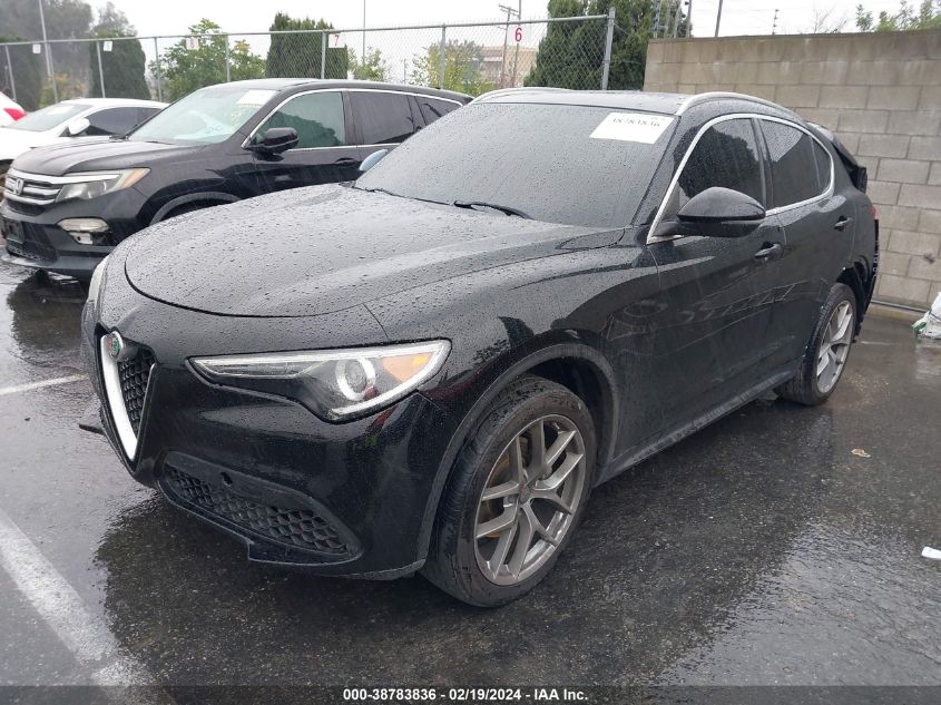 2018 Alfa Romeo Stelvio Awd VIN: ZASFAKANXJ7C23921 Lot: 38783836