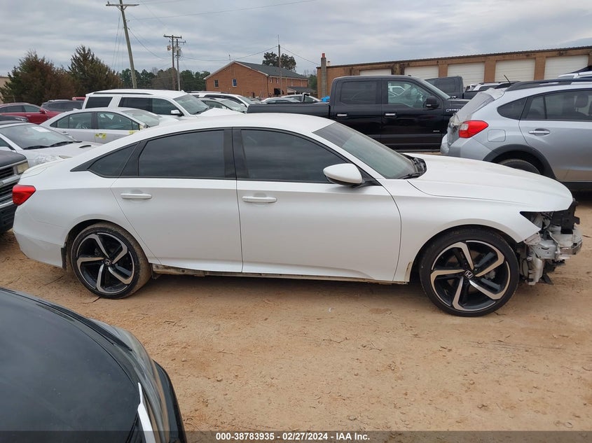 VIN 1HGCV1F32KA141401 2019 HONDA ACCORD SPORT