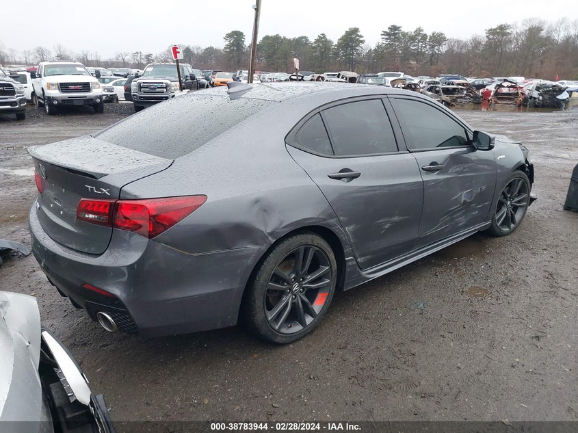 2020 Acura Tlx A-Spec/A-Spec W/Red Leather VIN: 19UUB1F64LA010754 Lot: 38783944