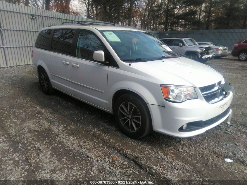 2017 Dodge Grand Caravan Sxt VIN: 2C4RDGCG8HR596280 Lot: 38783950