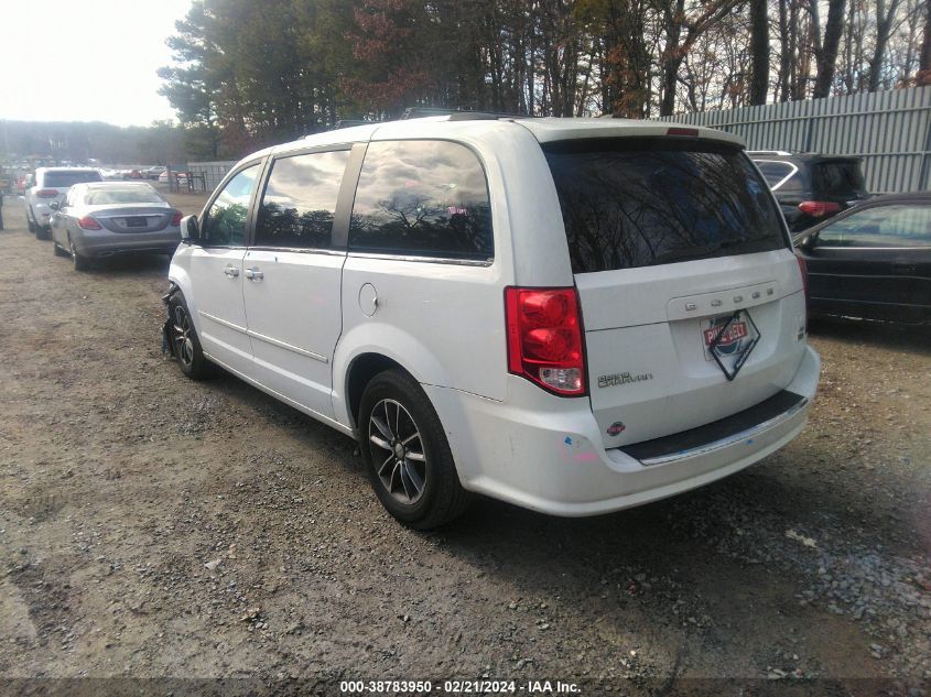 2017 Dodge Grand Caravan Sxt VIN: 2C4RDGCG8HR596280 Lot: 38783950