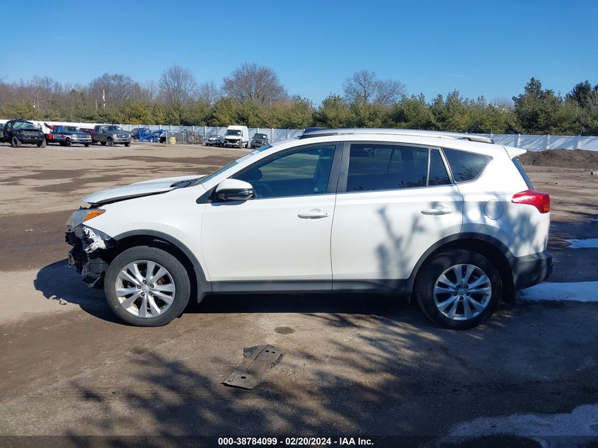 2014 TOYOTA RAV4 LIMITED - 2T3DFREV0EW132901