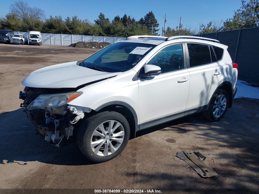 2014 TOYOTA RAV4 LIMITED - 2T3DFREV0EW132901