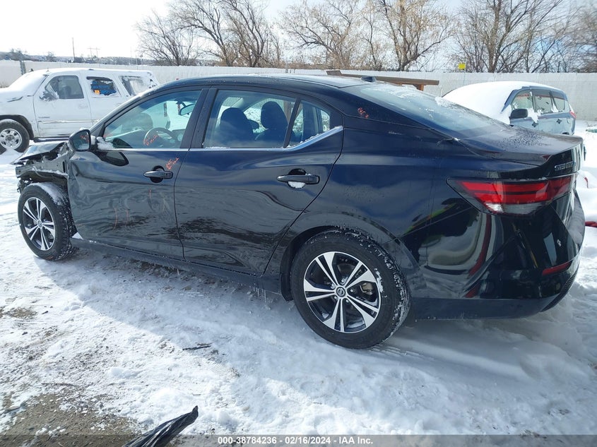 VIN 3N1AB8CV4MY254877 2021 NISSAN SENTRA SV